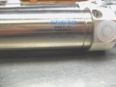 Cilindro redondo FESTO DSNU-1-1/4" 3000-PPV-A - doble acción Foto 1 de 4