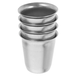 4pcs Stainless Steel Wine Glass Unbreakable For Travel Camping And Pool Cool - Picture 1 of 12