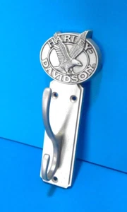 Harley Davidson Eagle Wall Hook Double Coat Hanger Hardware Metal - Picture 1 of 4