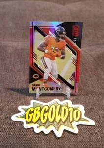 Panini Donruss Elite 2021 David Montgomery Red Aspirations/Chicago Bears 68 - Imagen 1 de 3