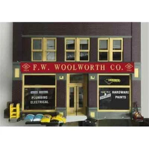 Miller Engineering 882001 Large Woolworth Sign O/HO Scale Illuminated Sign - Picture 1 of 1