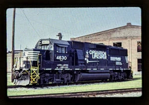 Norfolk Southern NS 4630 1993 extensión de ferrocarril operación salvavidas Spencer NC - Imagen 1 de 4