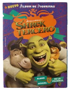 2007 Shrek The Third 100% Complete Sticker Album Argentina Very Rare in Spanish - Picture 1 of 20