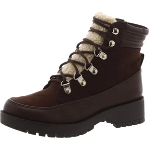 Style & Co. Womens Lace-Up Faux Leather Combat & Lace-Up Boots | 5M - Picture 1 of 3