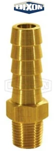 5/16" Hose ID x 1/4" Male NPTF Brass Barb Fitting 1020504C Dixon FACTORY NEW! - Picture 1 of 4
