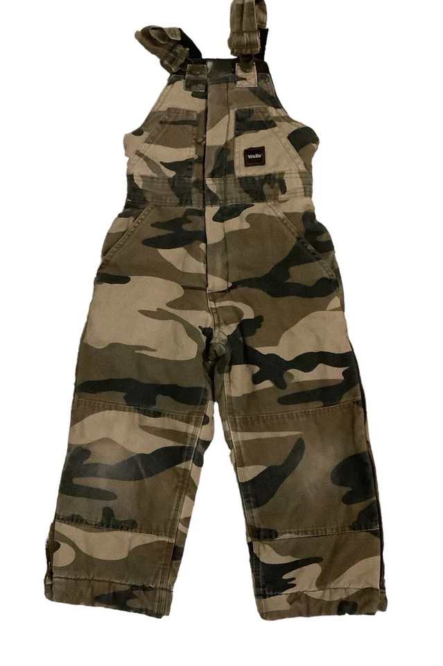 Настенный жесткий износ система выращивания детей нагрудник общий размер маленький коричневый камуфляж изолированный - Изображение 1 из 4