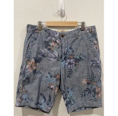 HOLLISTER CO. Floral Bermuda Classic Fit Shorts Size 30 - Изображение 1 из 4