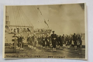 Postal rara RPPC ~ Viaje de entendimiento de Alaska 1923 del presidente Harding ~ CA - Imagen 1 de 2