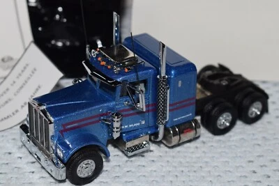Matchbox Diecast Blue Kenworth W900 Truck 1:64 Highway Commanders KS194 #125 - Image 1 of 4