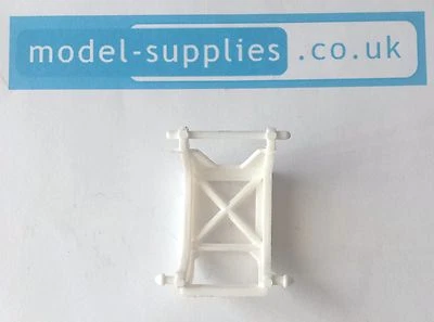 Corgi 802 Popeye Paddlewagon Reproduction White Plastic Cradle / Davit for Boat - Image 1 of 2