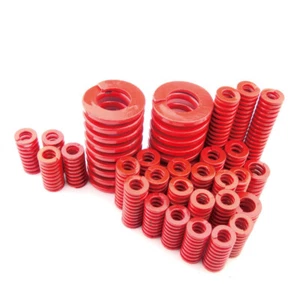 Molla stampo carico medio OD 8mm-40mm TM rosso ID 4mm-20mm per assemblaggio hardware - Foto 1 di 4