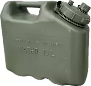 US Army Scepter Military 10 litrów Kanister na wodę Jeep Kanister na wodę Zielony - Zdjęcie 1 z 9