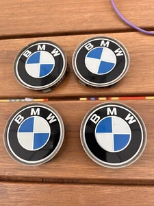 🔥 🔥 88-99 BMW 318i 323i 328i 330i 525i Wheel Center Hub Caps SET OF 4 - Picture 1 of 15