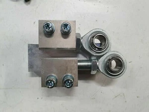 E30 E36 Adjustable TCA Wishbone Rear Mounts Race Rose Joint Uni Ball Bush Block - Picture 1 of 5