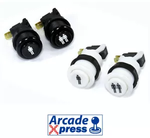 Concave Arcade Buttons Player 1 & 2 Cherry Microswitch Industrias Lorenzo IL - Imagen 1 de 6