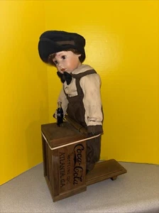 Franklin Mint DANNY 19" Porcelain Doll & Scooter COCA-COLA HEIRLOOM - Picture 1 of 14