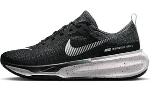 Nike Men's Invincible 3 Road Running Shoes (Black/White, - Picture 1 of 4