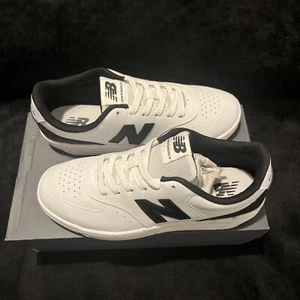 Big Kids New Balance White Black Shoes Size 7 GSB80 - Picture 1 of 5