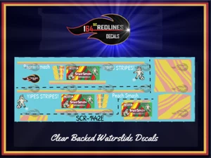 1/64 '82 Silverado "Fruit Stripes" Peach Smash Gum Decal Set SCR-1442E - Bild 1 von 3