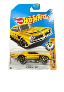 Hot Wheels Muscle Mania ‘67 Pontiac GTO Yellow 359/365 8/10 2015 Series - Picture 1 of 6