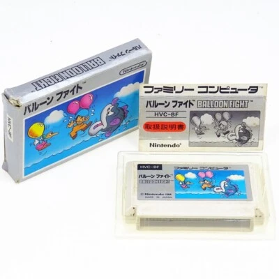BALLOON FIGHT Nintendo FC Japan Import Famicom SNES NTSC-J look somewhat used - Image 1 of 2