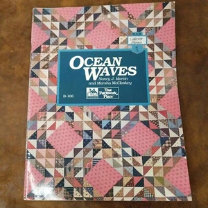 Ocean Weaves by Nancy Martin (1989 Paperback) That Patchwork Place Quilting - Picture 1 of 7