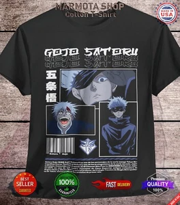Gojo Satoru Jujutsu Kaisen T-Shirt Sukuna Anime Japanese Tee Shirt Manga JJK - Picture 1 of 80