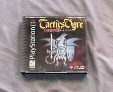 Tactics Ogre (Sony PlayStation 1, 1998) CIB!! Tested! Excellent Condition!!