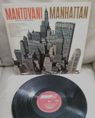 Mantovani Manhattan Vinyl LP Record Album - Image 1 of 2