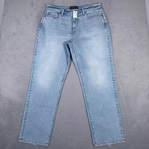 Pantalones de mezclilla Abercrombie & Fitch para hombre 36x34 (se adapta a 36x32) vintage elásticos atléticos sueltos - Imagen 1 de 9