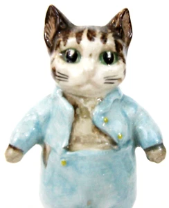 Beatrix Potter Tom Kitten Figurine 1948 Pristine Condition 3.5" England Ceramic - Picture 1 of 7
