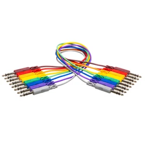 Hosa CSS845 Patchkabel 6,3 Klinke Symmetrisch 45cm - Picture 1 of 4