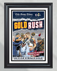 2023 Denver Nuggets NBA Champions 'GOLD RUSH' Framed Front Page Newspaper