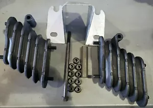 One Pair Hendrickson Haulmaax 460 Bolster Springs Wear Plate 64179-048 64179-037 - Foto 1 di 8