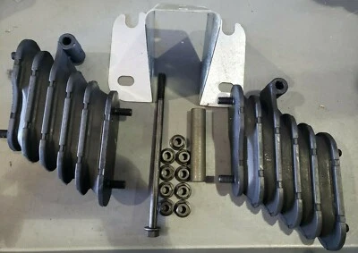 One Pair Hendrickson Haulmaax 460 Bolster Springs Wear Plate 64179-048 64179-037 - Image 1 of 4