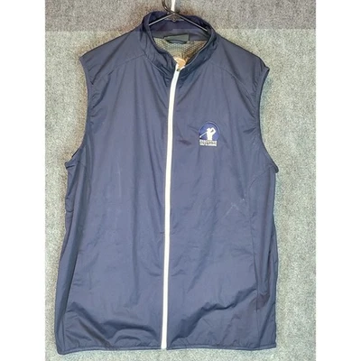 Glenmuir Executive Golf & Leisure Vest Mens L Showerproof Storm Bloc Navy Casual - Image 1 of 4