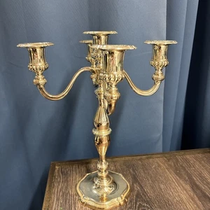 VTG WMF Württembergische Metallwarenfabrik Silver plated 5 Arm Candelabra A3 - Picture 1 of 7
