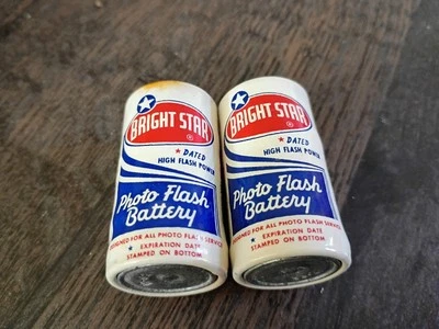 De colección 1962 Bright Star Foto Flash C Baterías No. 11P Foto 1 de 4