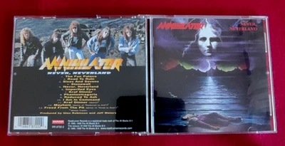 Annihilator ‎– Never, Neverland The Annihilator Remasters, Overkill, Testament - Bild 1 von 3