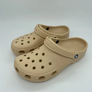 Crocs Classic Clog Slip On Lightweight Solid Shitake Brown Size 9 Mens - Picture 1 of 6