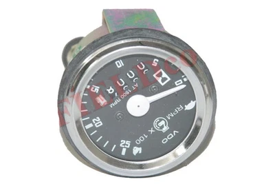 Black Massey Ferguson Tractor Meter Tachometer 265 275 290 565 575 590 - Image 1 of 4