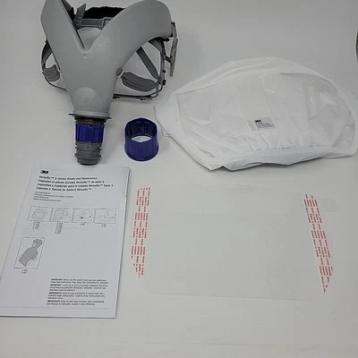 3M S-655 VersaFlo Hood Assembly with Inner Collar and Premium Head Suspension