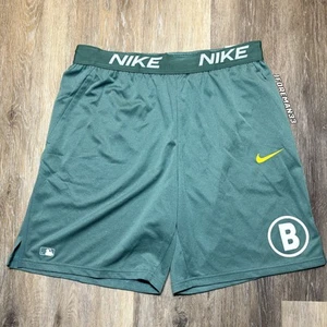 Nike Boston Red Sox 2025 City Connect Green Monster Performance Shorts Men's - Picture 1 of 4