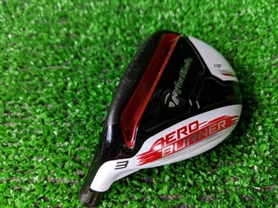 TaylorMade Aeroburner LEFT HAND 3 Hybrid 19* Head Only Golf Club - Image 1 of 4