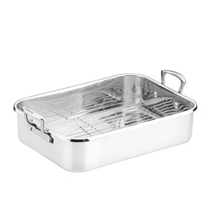 Scanpan Impact Roasting Pan With Rack - 48cm x 31cm - Bild 1 von 2