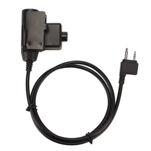 U94 PTT 2 Pin Plug And Play Hands Free Push To Talk Adapter For Alan For Mid Hot - Zdjęcie 1 z 22