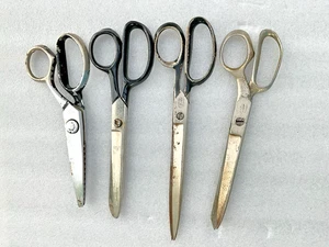 4 Lot Of 4 Vintage Metal Scissors Kleen-Cut 113C , Union Cutlery Works, Japan - Picture 1 of 14