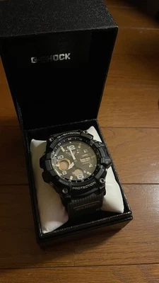 G-Shock GWG-100 Mudmaster Digitaluhr Schwarz Stoßfest Wasserdicht Gebraucht... - Bild 1 von 4