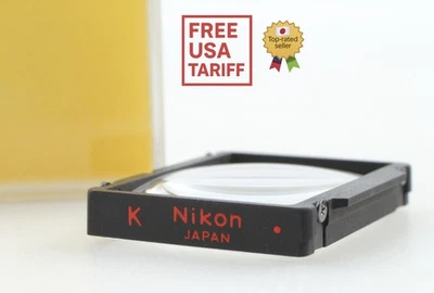 Red Dot [Top MINT] Nikon Focusing Screen Type K for F3 F3HP 35mm Film From JAPAN - Image 1 of 4