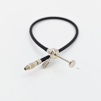 Vintage AGC Shutter Release Cable 10" w/ Lock - 35mm Film SLR  Folding Camera - Image 1 of 4